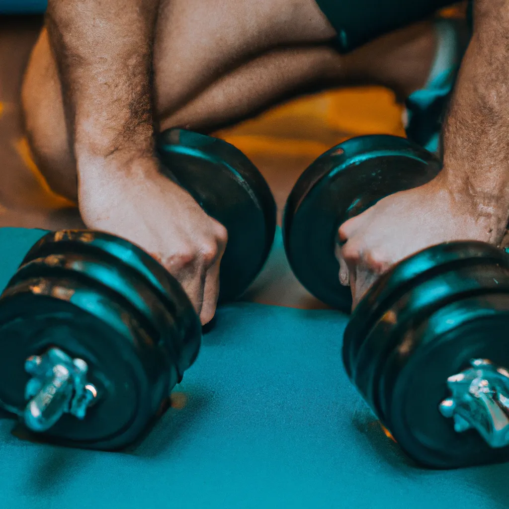 ćwiczenia na plecy z hantlami