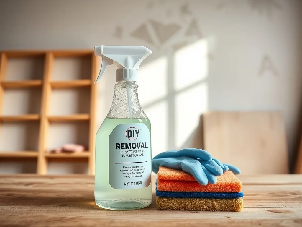 Jak zmyć piankę montażową? Skuteczne metody usuwania