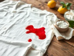 Jak zmyć krew z ubrań? Sprawdzone metody i porady